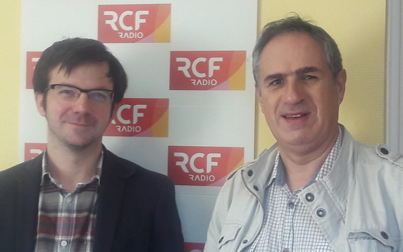 Franck Leblois, directeur artistique, et Thomas Costille, pianiste, Commixtus
