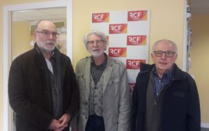 Garaud Francis, président du comité de quartier Saint-Gelais à Angoulême et Jean-Claude Fayet et Jean-Claude Méry