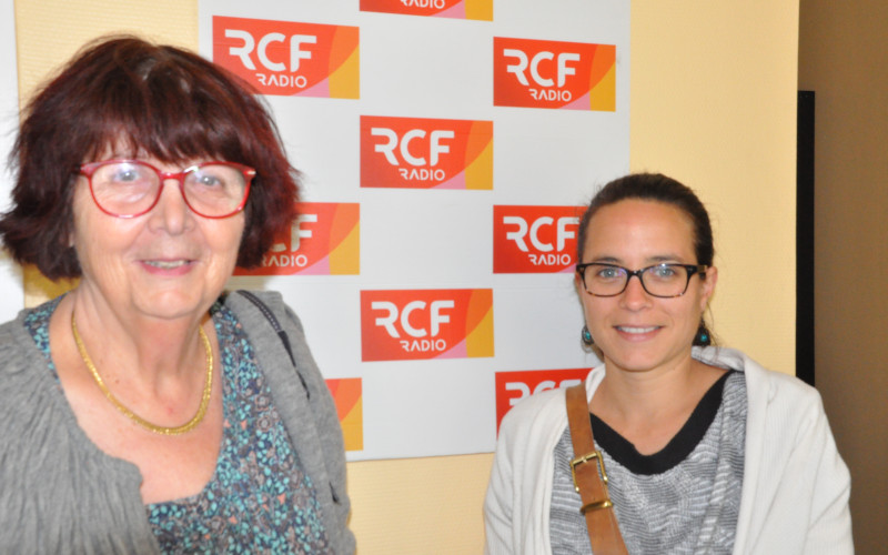 Marie-Laure Picoury, administratrice du centre social de Mansle, et Marie-France Camy, présidente du CSCS Rives de Charente