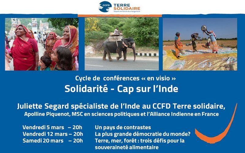 Conférences CCFD Cap sur l'Inde