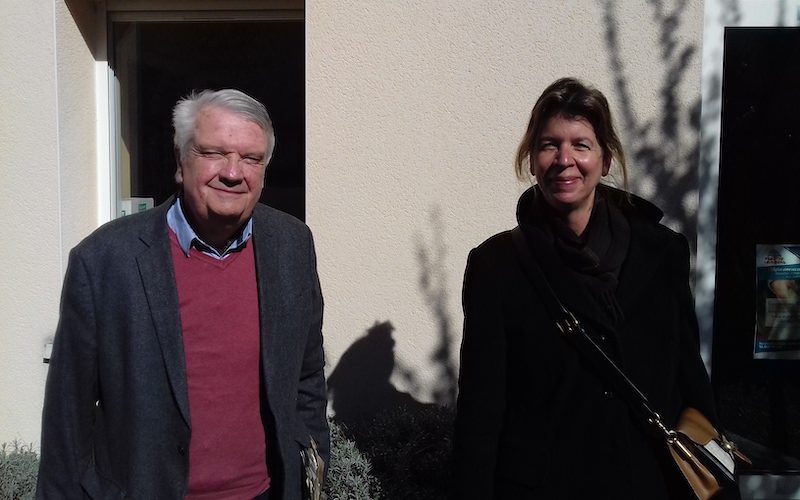 Ghislain de Beaucė et Pamela de Montleau portent en Charente l'association des Parcs et jardins