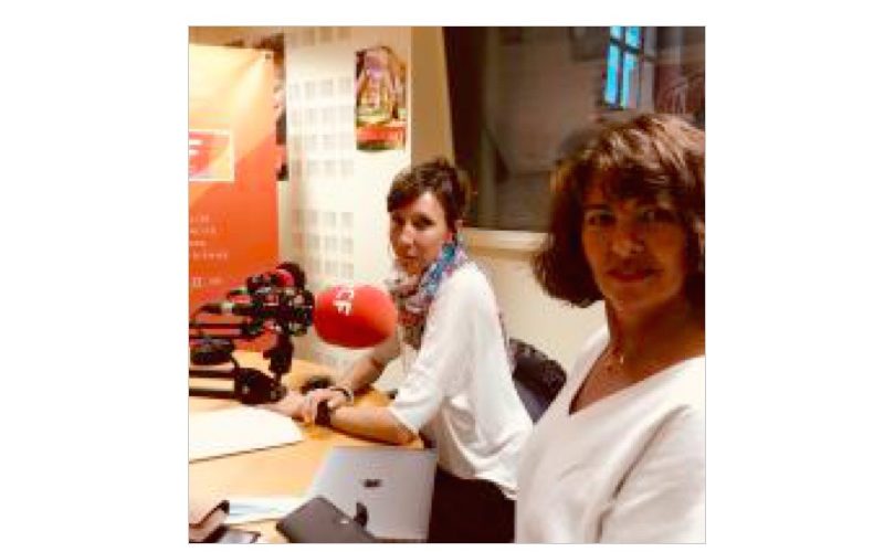 Magali Filloux et Pascale Lajugie, pévention routière