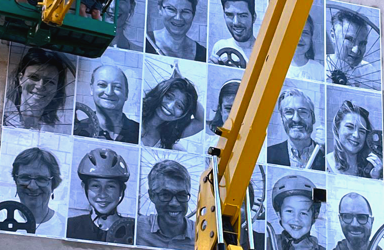 128 portraits de cyclistes seront affichés à Cognac